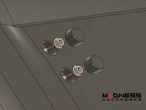 Ford Bronco Windshield Light Bar - Integrated Roof Light Bar System - Oracle - LED - Carbonized Grey